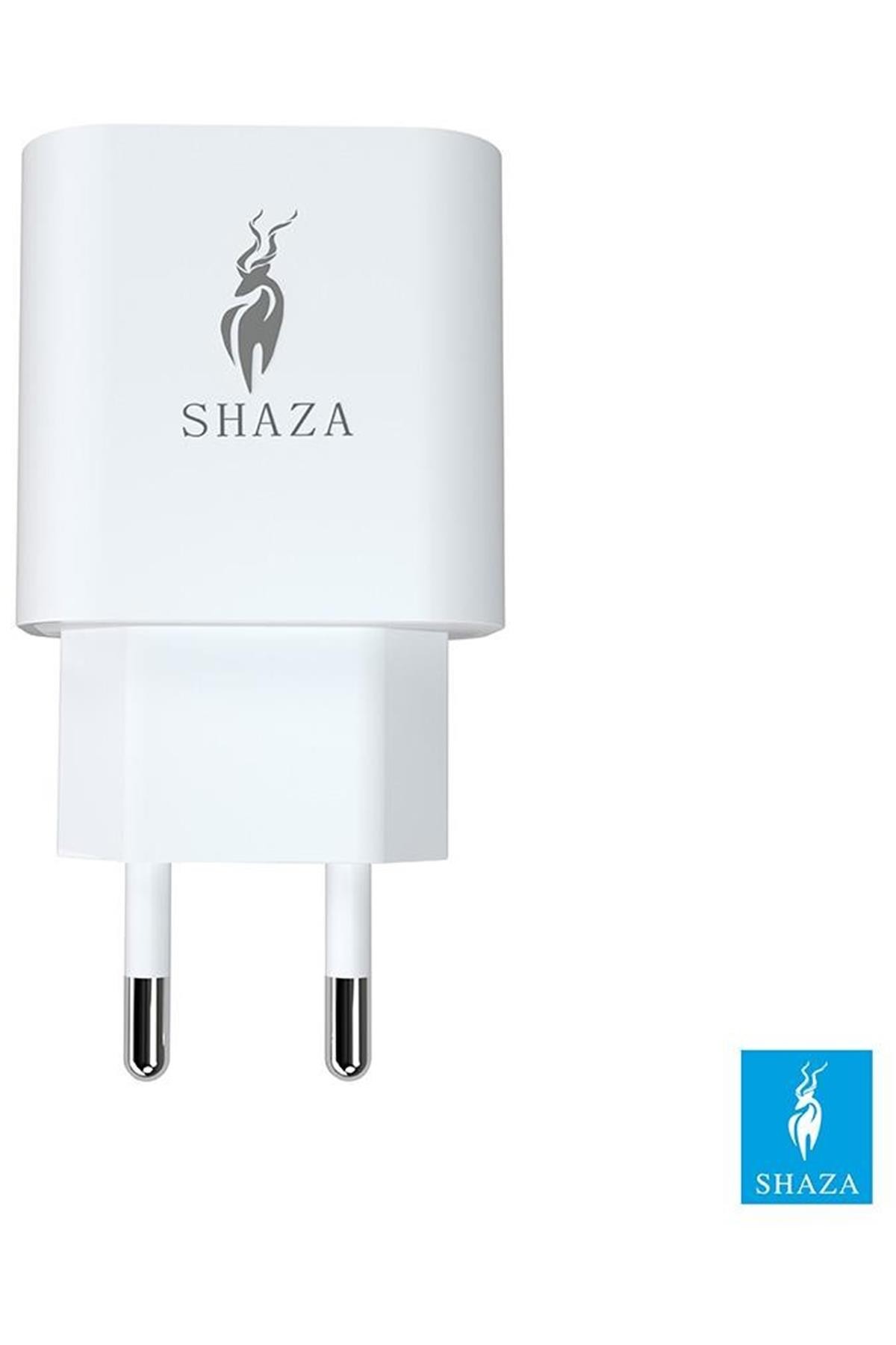 Shaza İkili Şarj Adaptörü - Usb Ve Type-C 20W