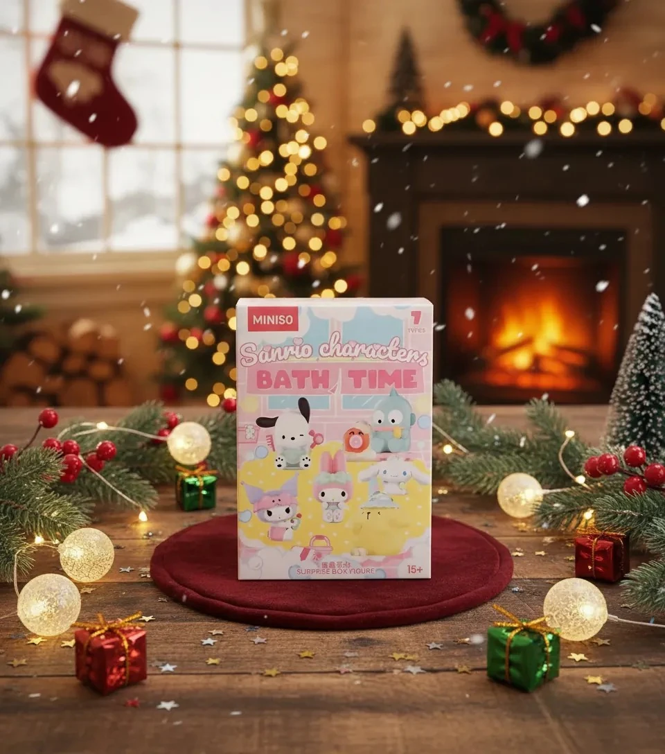 Sanrio Lisanslı  Banyo Zamanı Sürpriz Kutu