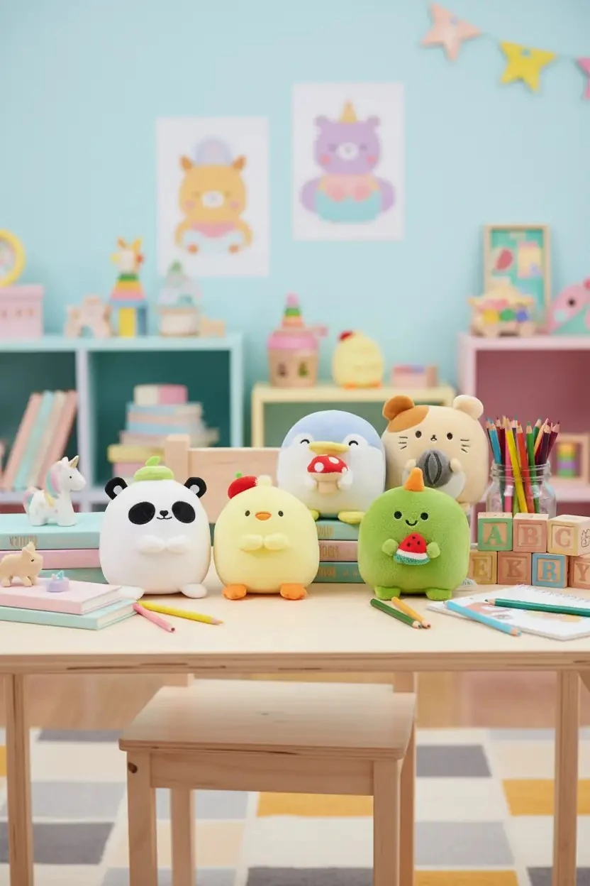 Miniso Lisanslı Yummy Yummy Mini Peluş Oyuncak 10 Cm – 5 Farklı Model Sevimli Koleksiyon