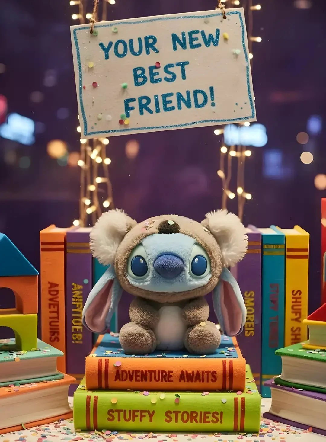 Disney Lilo & Stitch Lisanslı 28 cm Hayvan Kostümlü Peluş Oyuncak