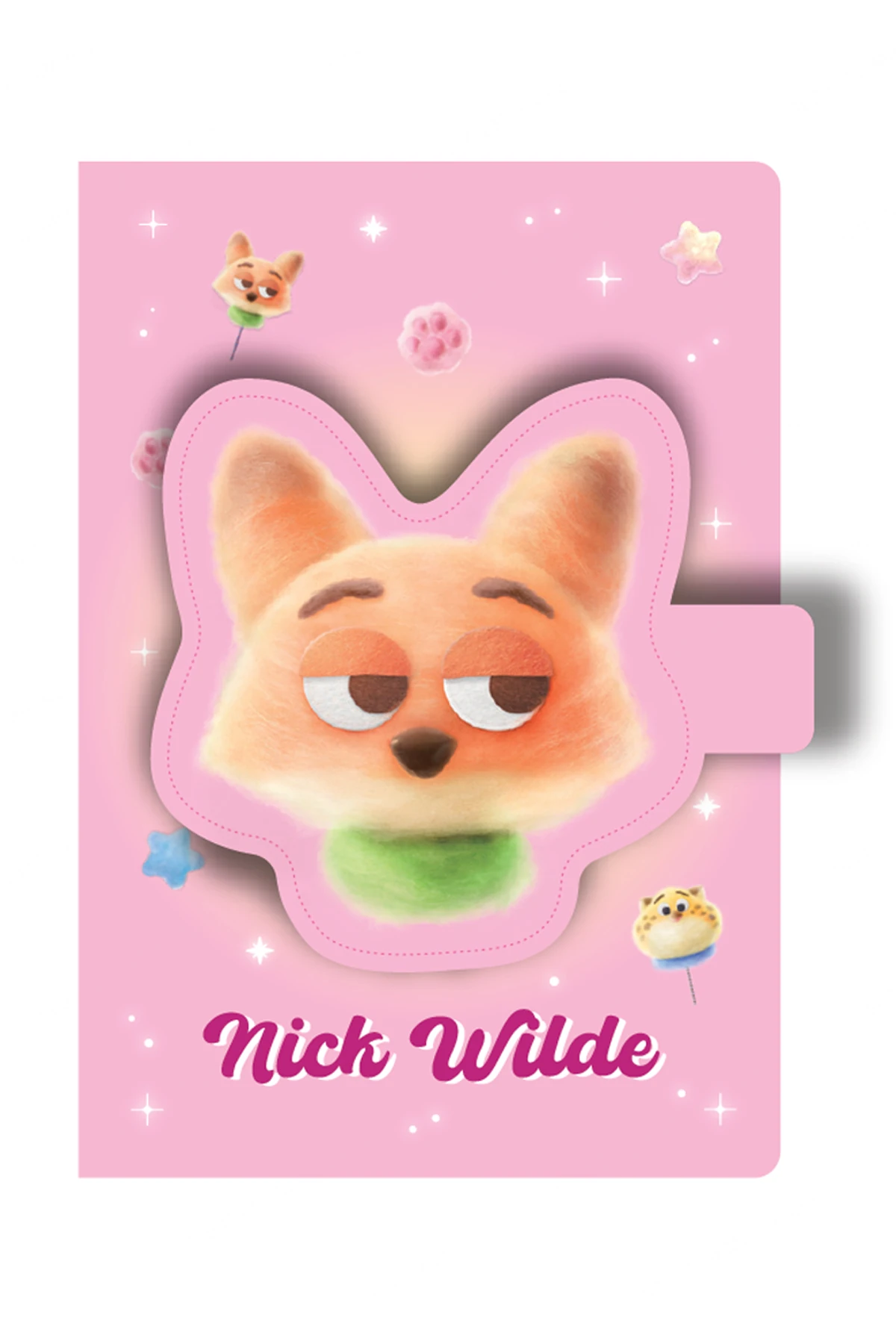 Disney Zootropolis Lisanslı A5 3D Figürlü Manyetik Defter