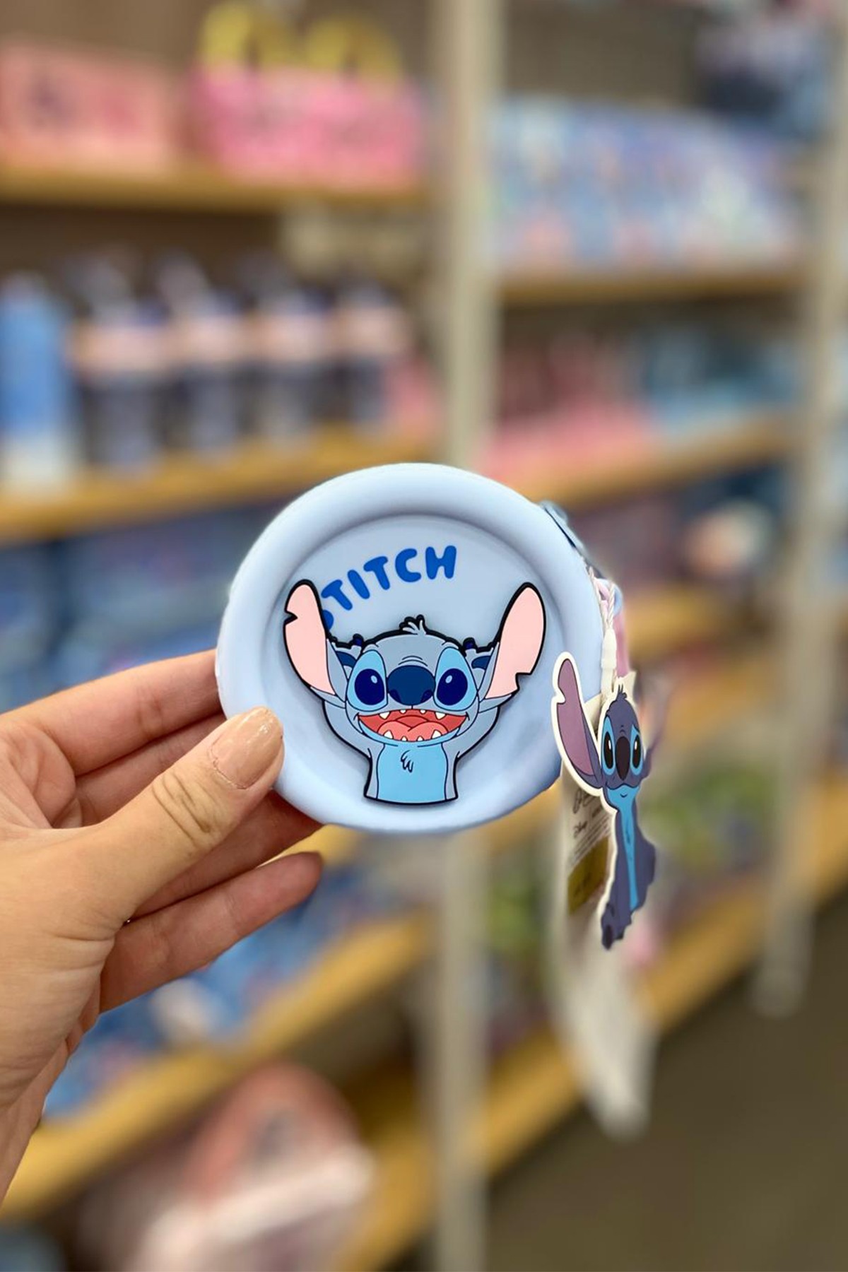 Disney Lilo&Stitch Lisanslı Silikon Bozuk Para Çantası