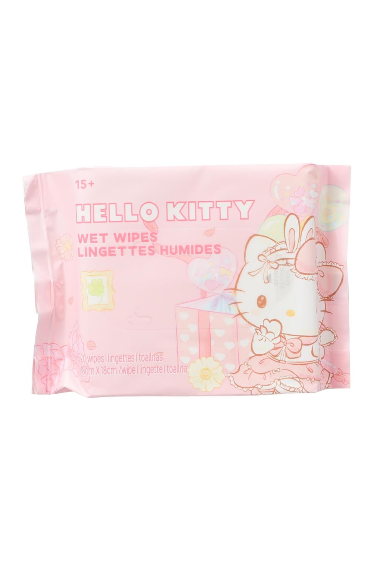 Sanrio Lisanslı Hello Kitty Islak Mendil (20 Mendil)