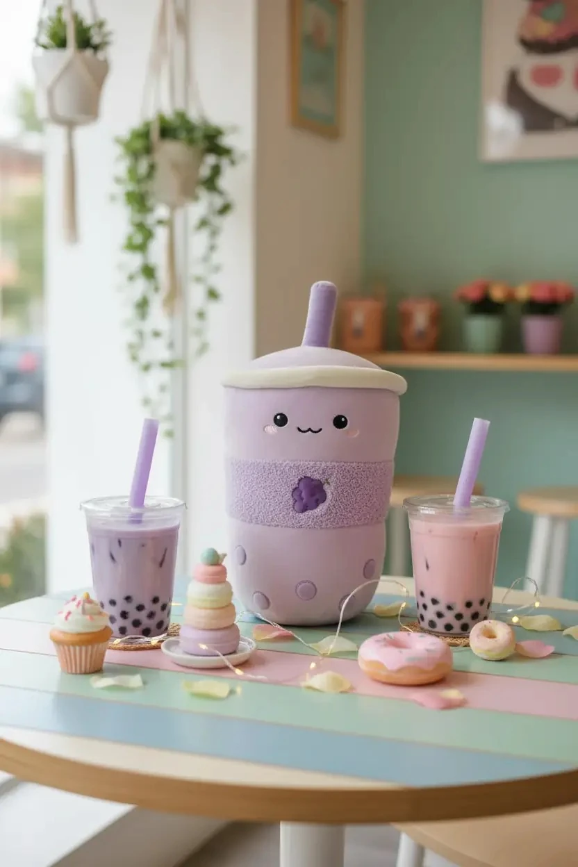 Meyve Çayı Serisi Peluş Oyuncak (30cm) - Üzüm