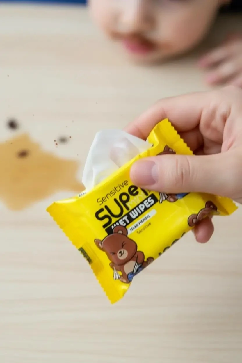 Doyfresh Super 8'li Mini Islak Mendil Seti – Anti-Alerjik & Alkol İçermez