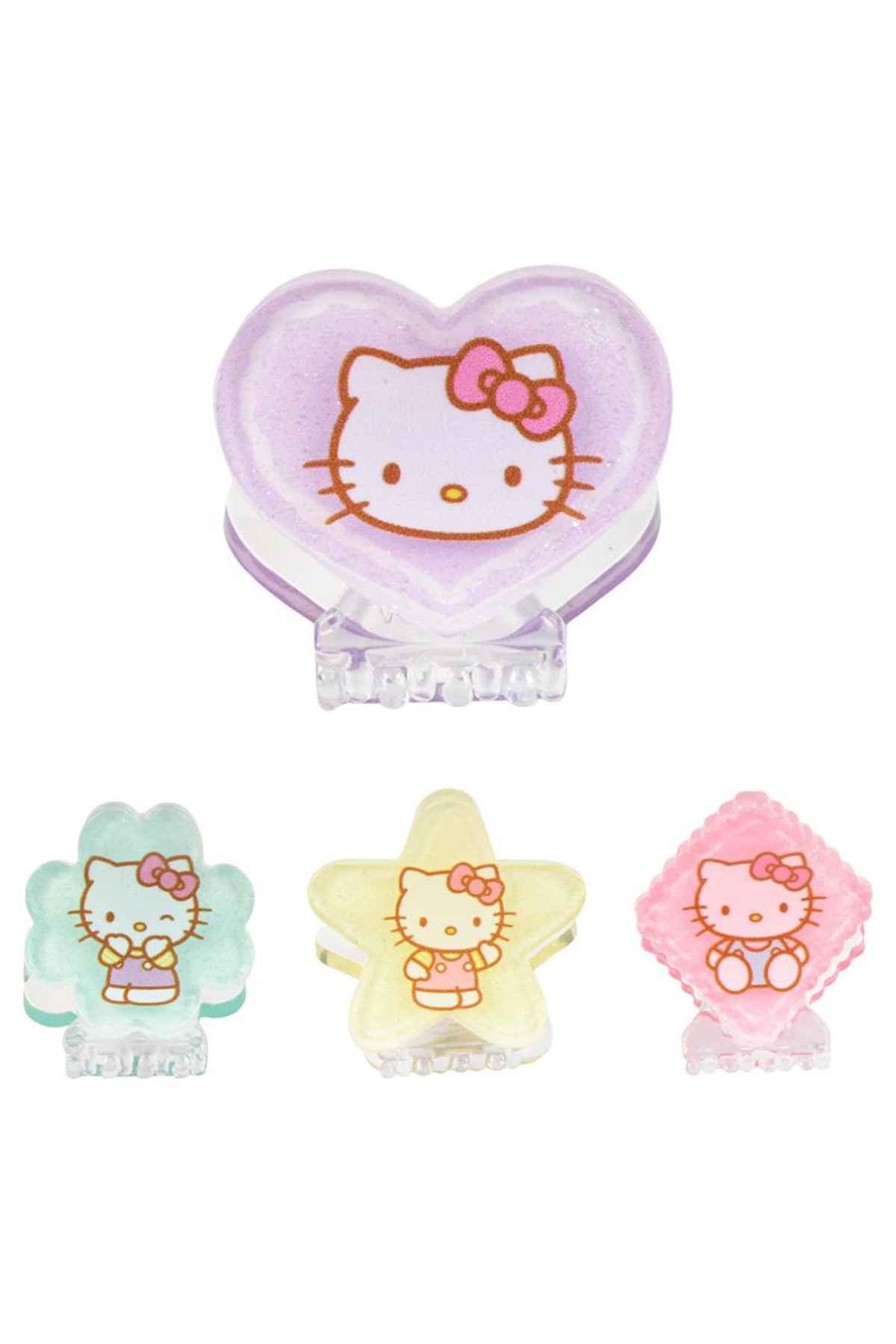 Sanrio Lisanslı Hello Kitty  Küçük Saç Klipsi