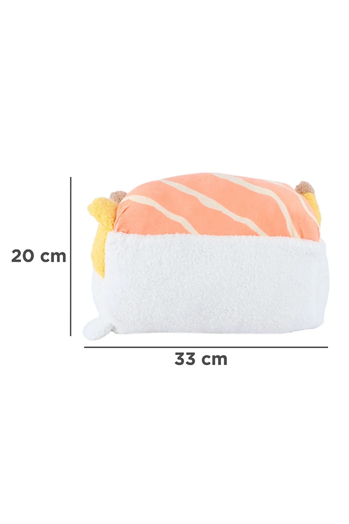 Sushi Serisi Pirinç Topu Peluş Oyuncak (35Cm) - Kedi (Outlet)
