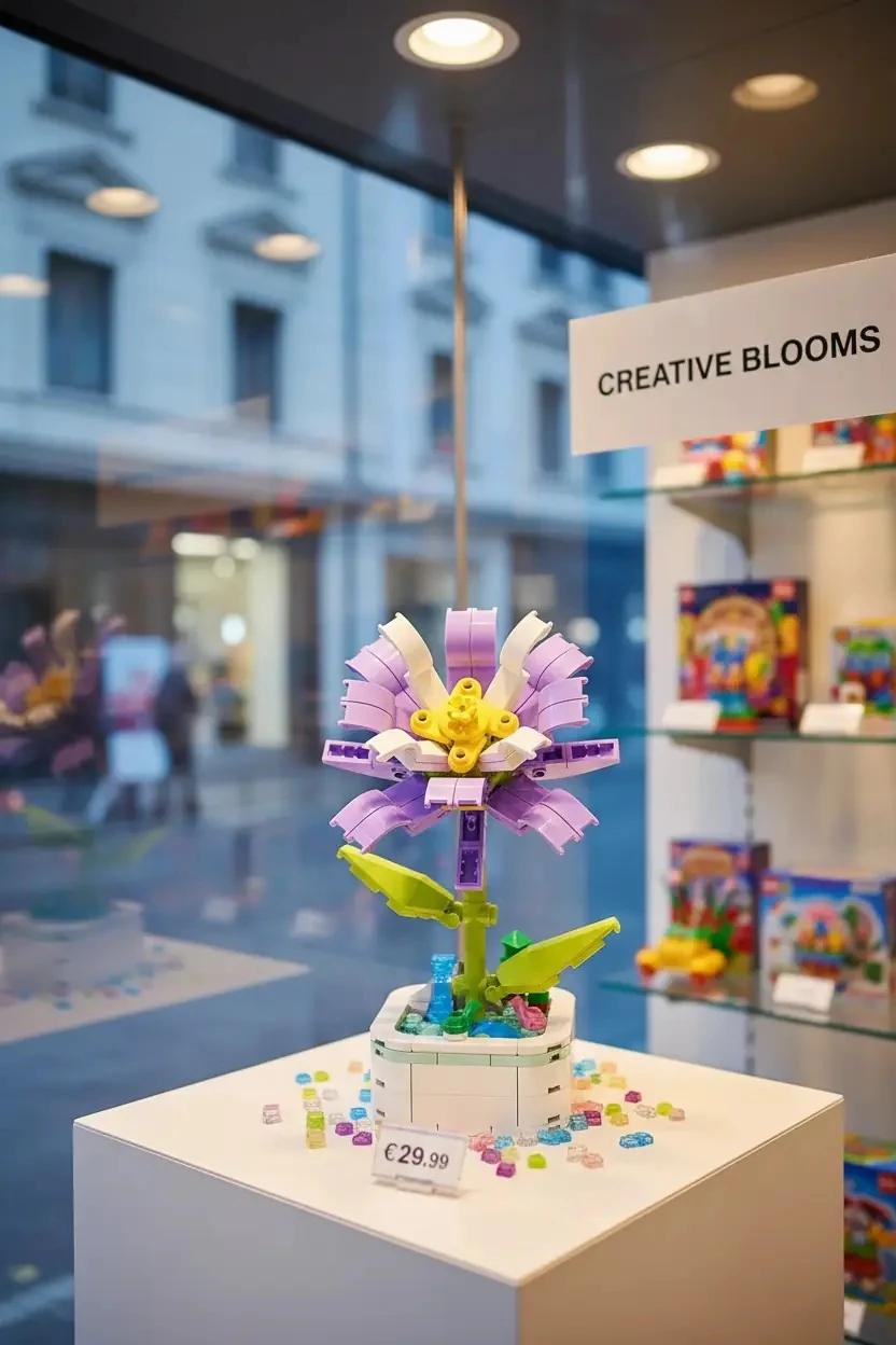 Safran Çiçeği (Mini Çiçek Lego)