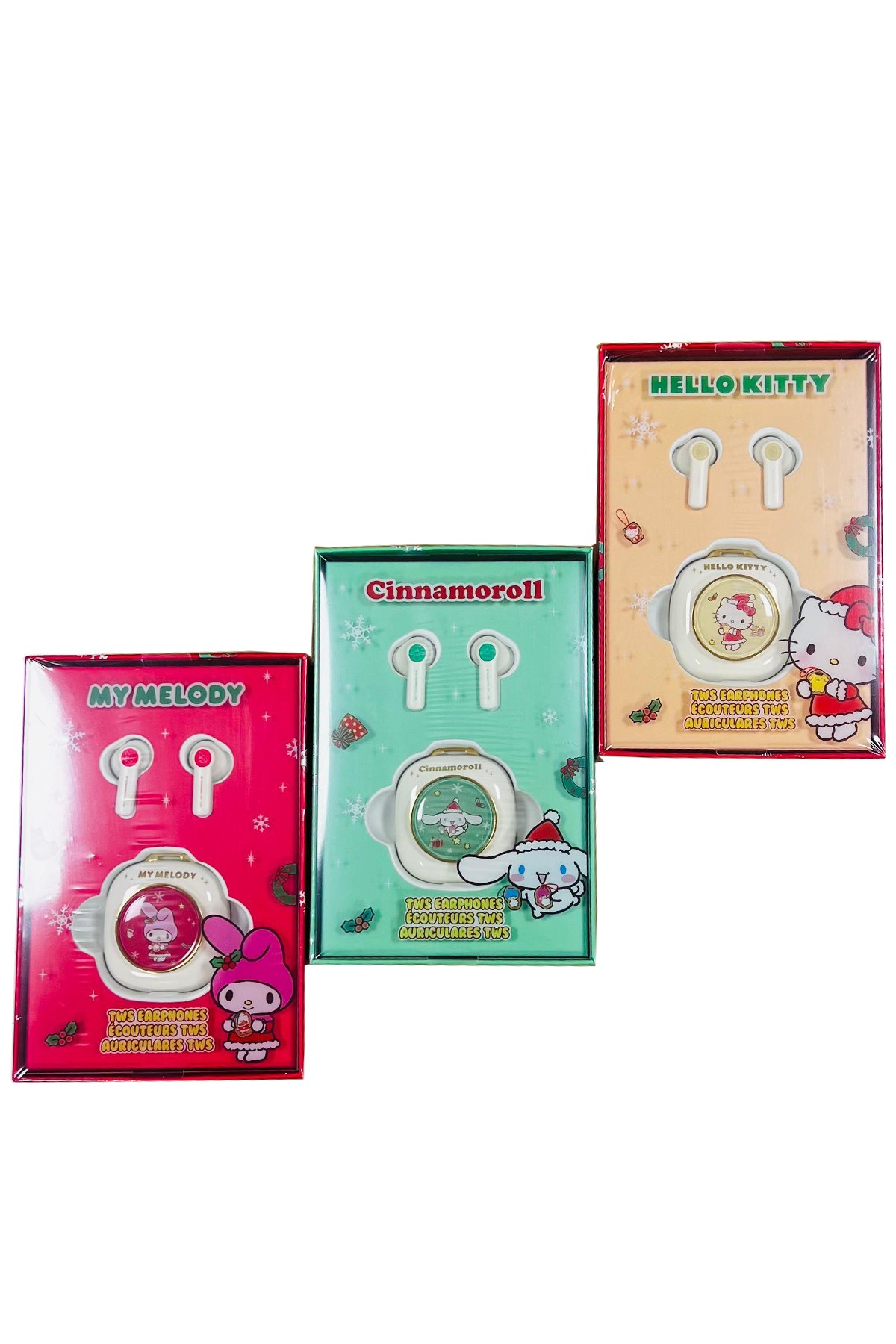 Sanrio Lisanslı Cinnamoroll Yılbaşı Bluetooth Kulaklık