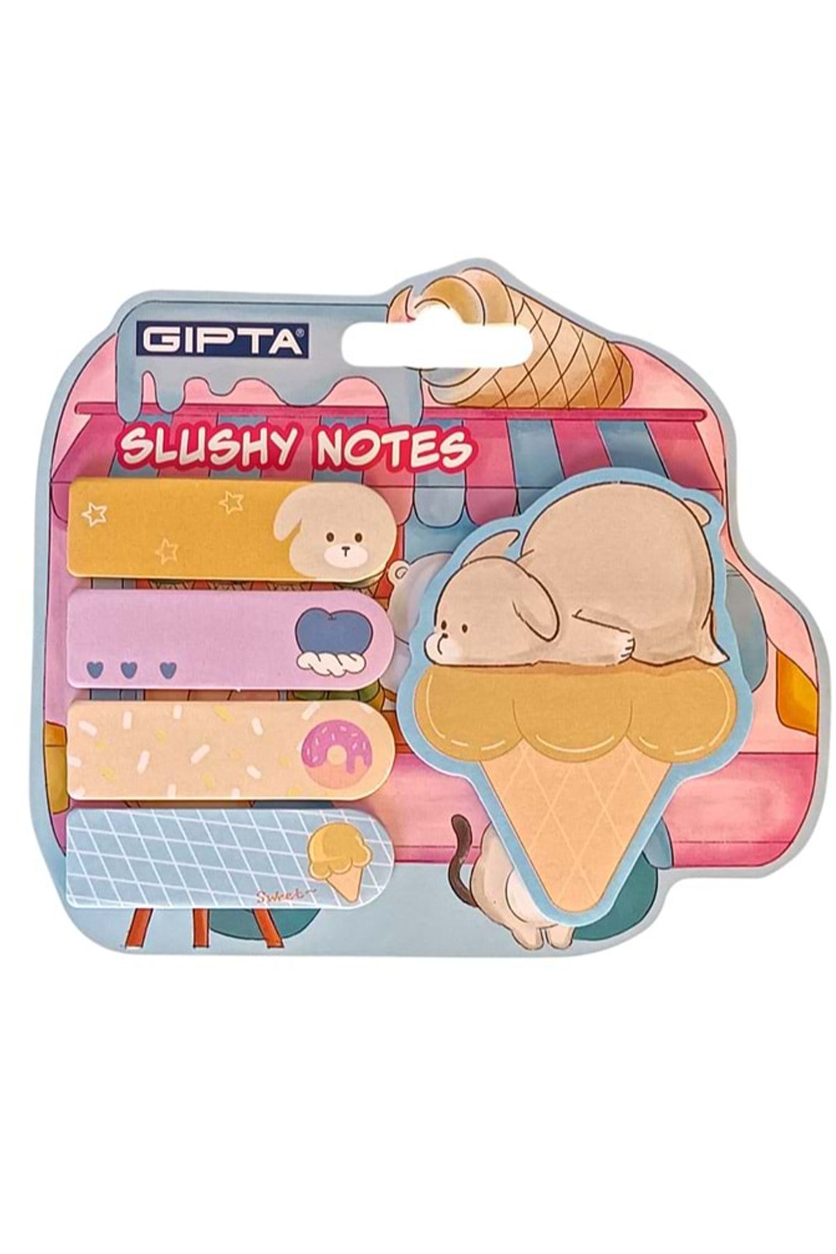Gıpta Yapışkanlı Not Kağıdı Slushy Notes 20 Yp.