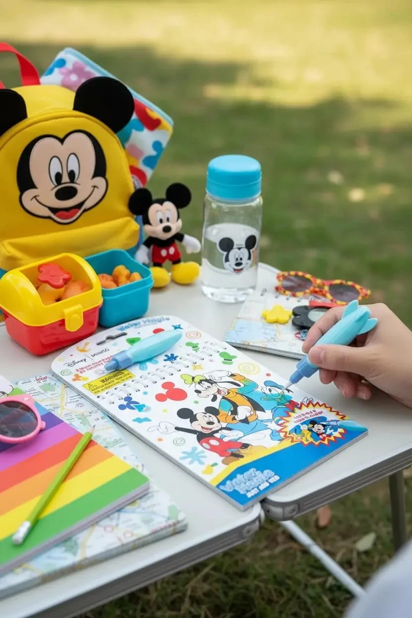 Disney Mickey Mouse Lisanslı Water Magic Boyama Seti Suyla Boyanan 23.3 Cm