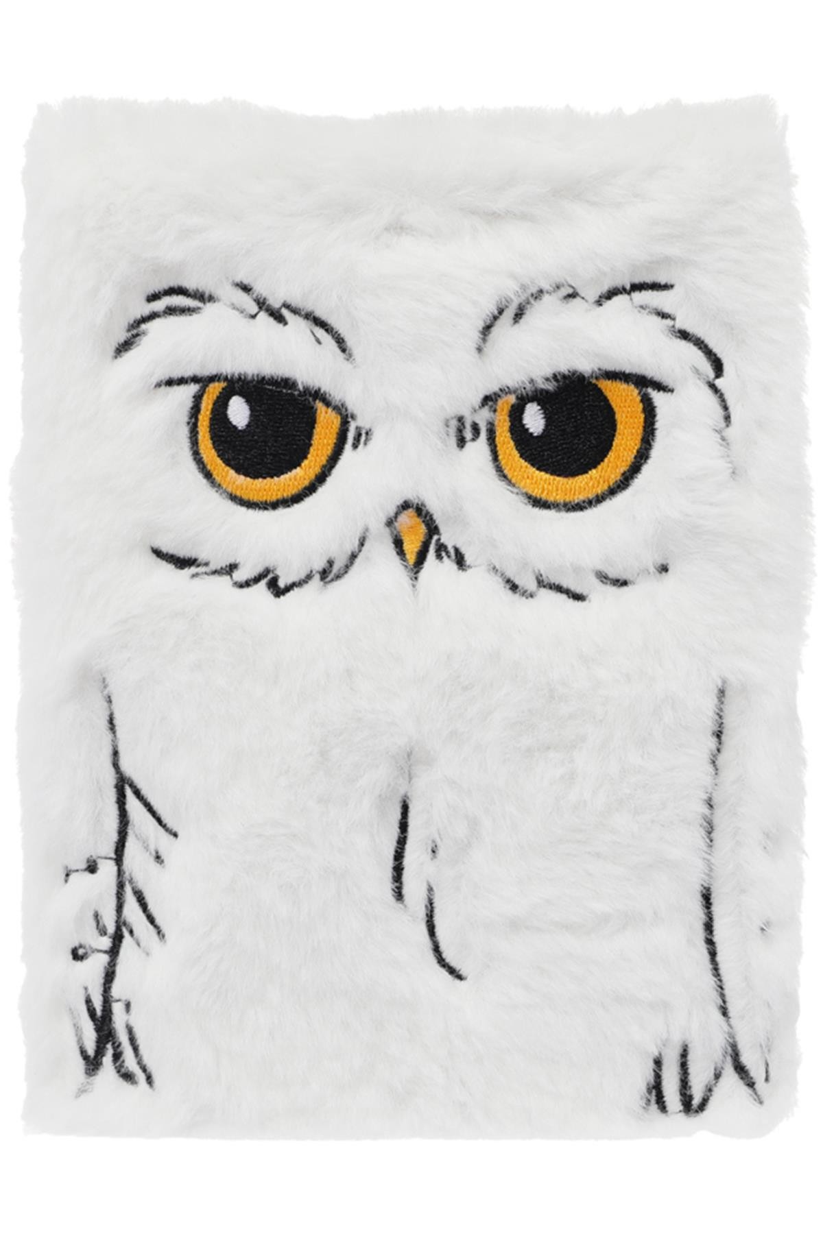 Harry Potter Lisanslı Peluş Defter - Hedwig