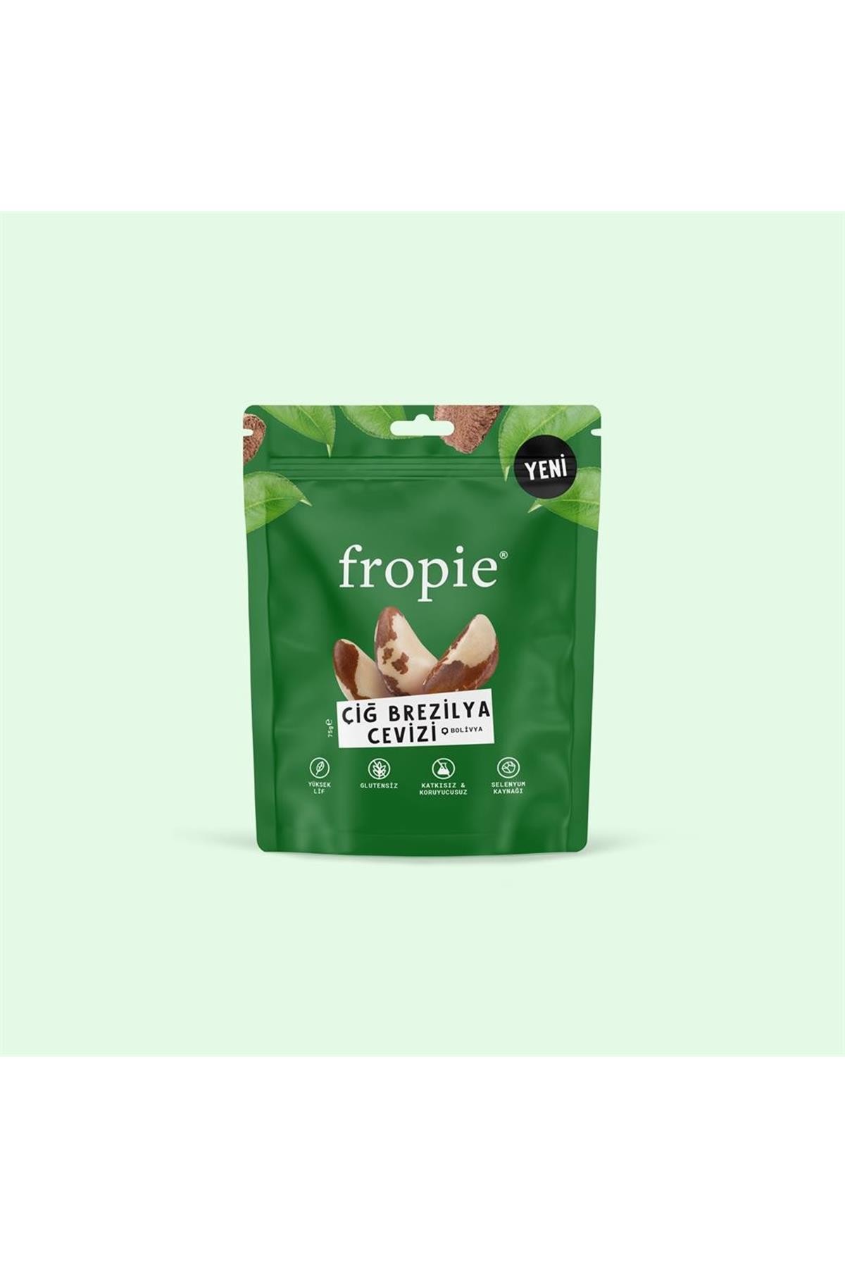 Fropie Çiğ Brezilya Cevizi 80G