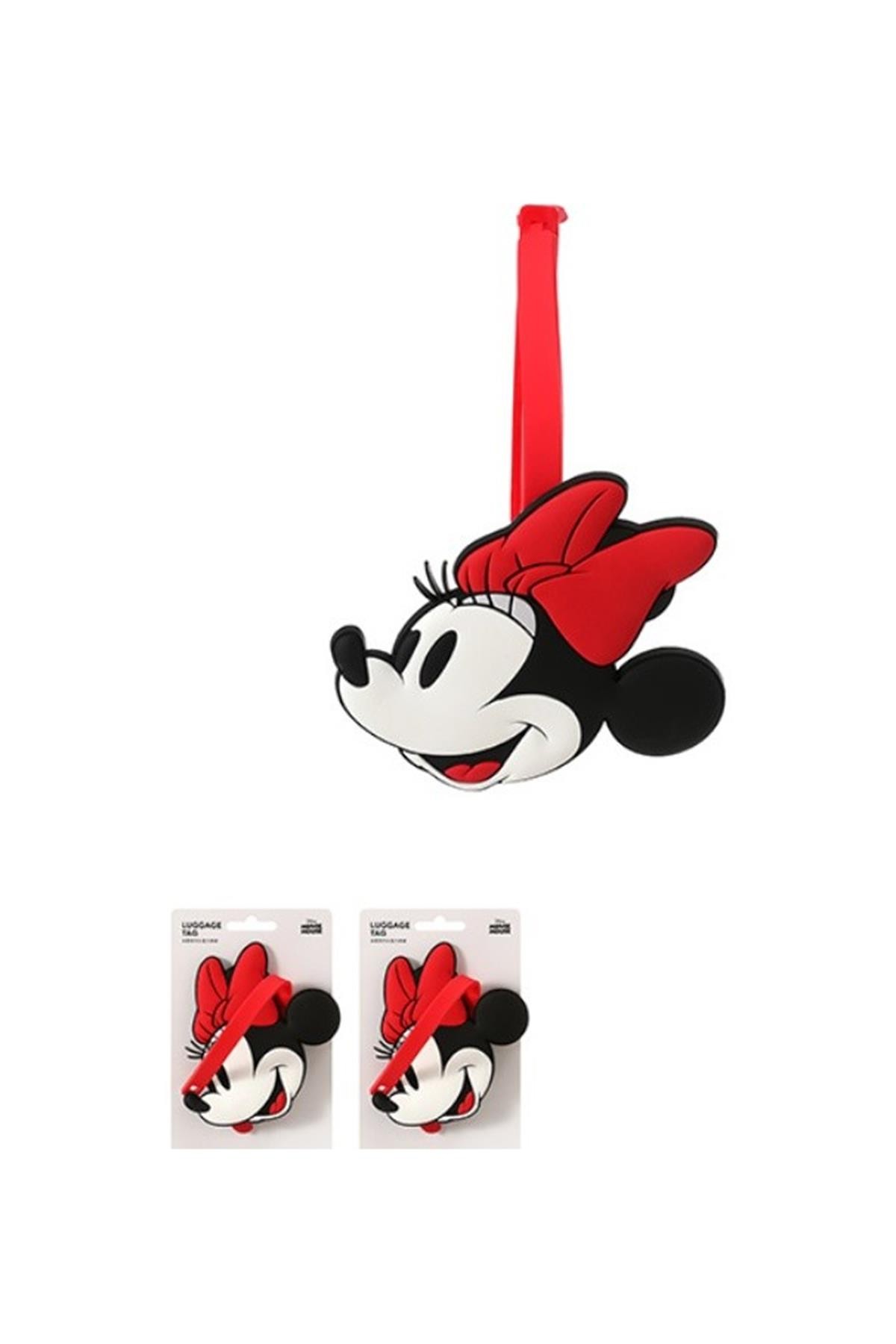 Mickey Mouse Lisanslı Bagaj Etiketi - Minnie