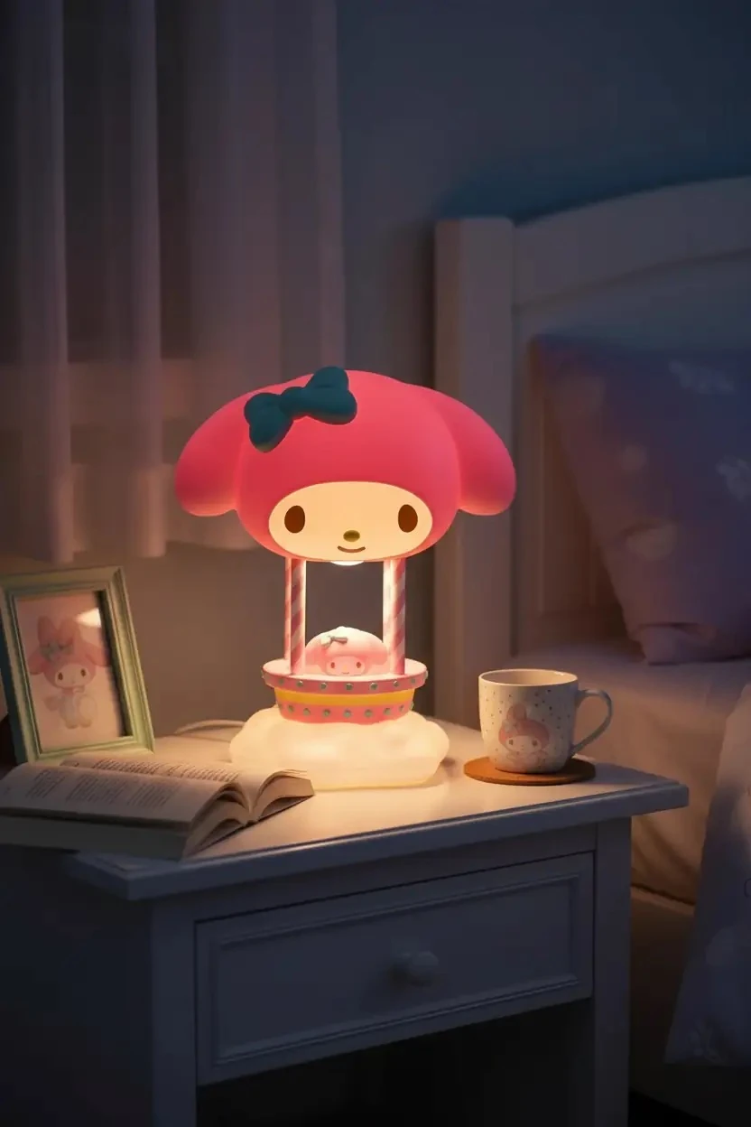 Sanrio Lisanslı My Melody Balon Serisi Dekoratif Aydınlatma