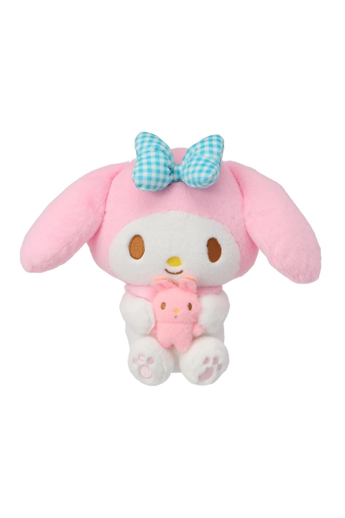 Sanrio Lisanslı My Melody 28 cm Küçük Arkadaşıyla Oturan Peluş Oyuncak