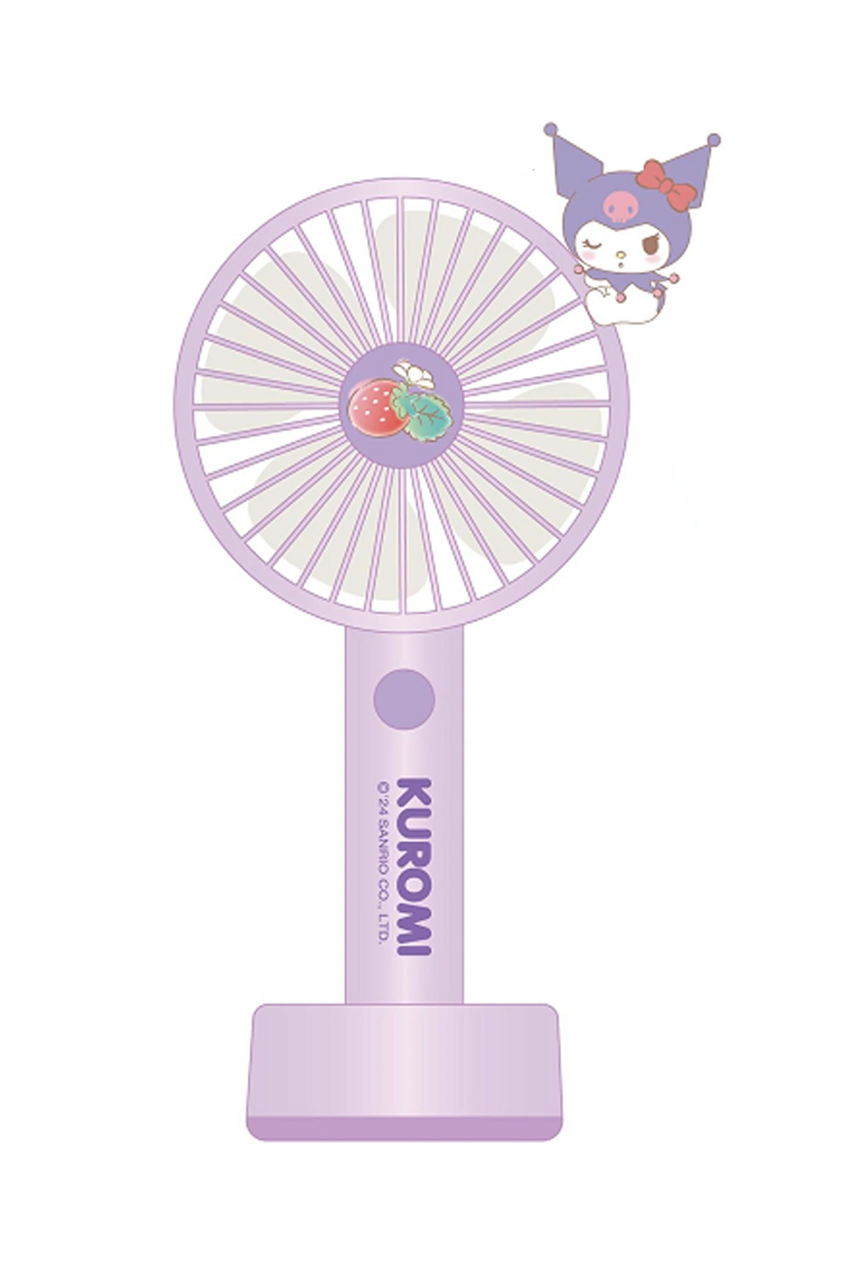 Sanrio Lisanslı Kuromi Mini El Vantilatörü