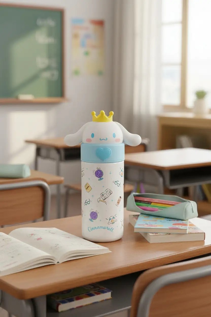 Sanrio Lisanslı Termos (350ml) - Cinnamoroll