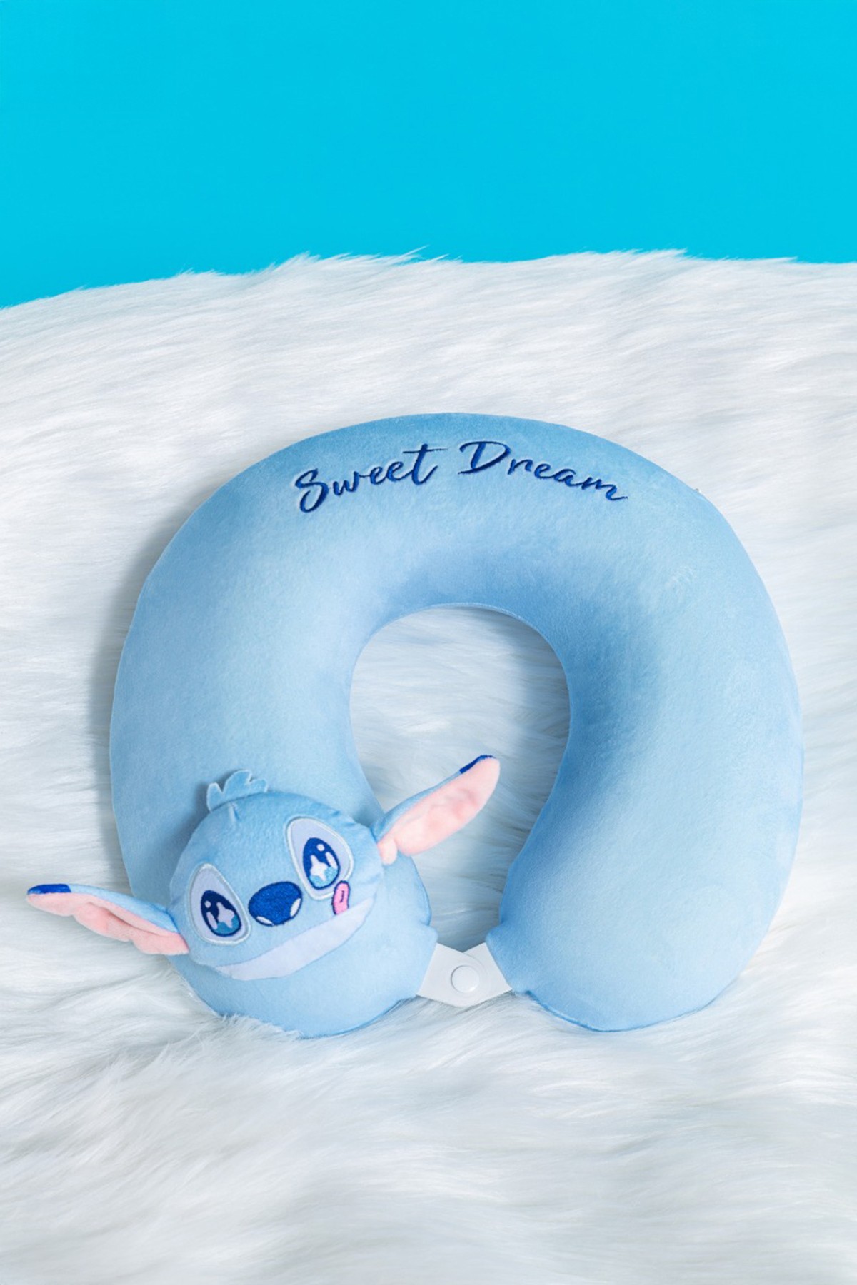 Disney Lilo & Stitch Lisanslı Hafızalı Boyun Yastığı