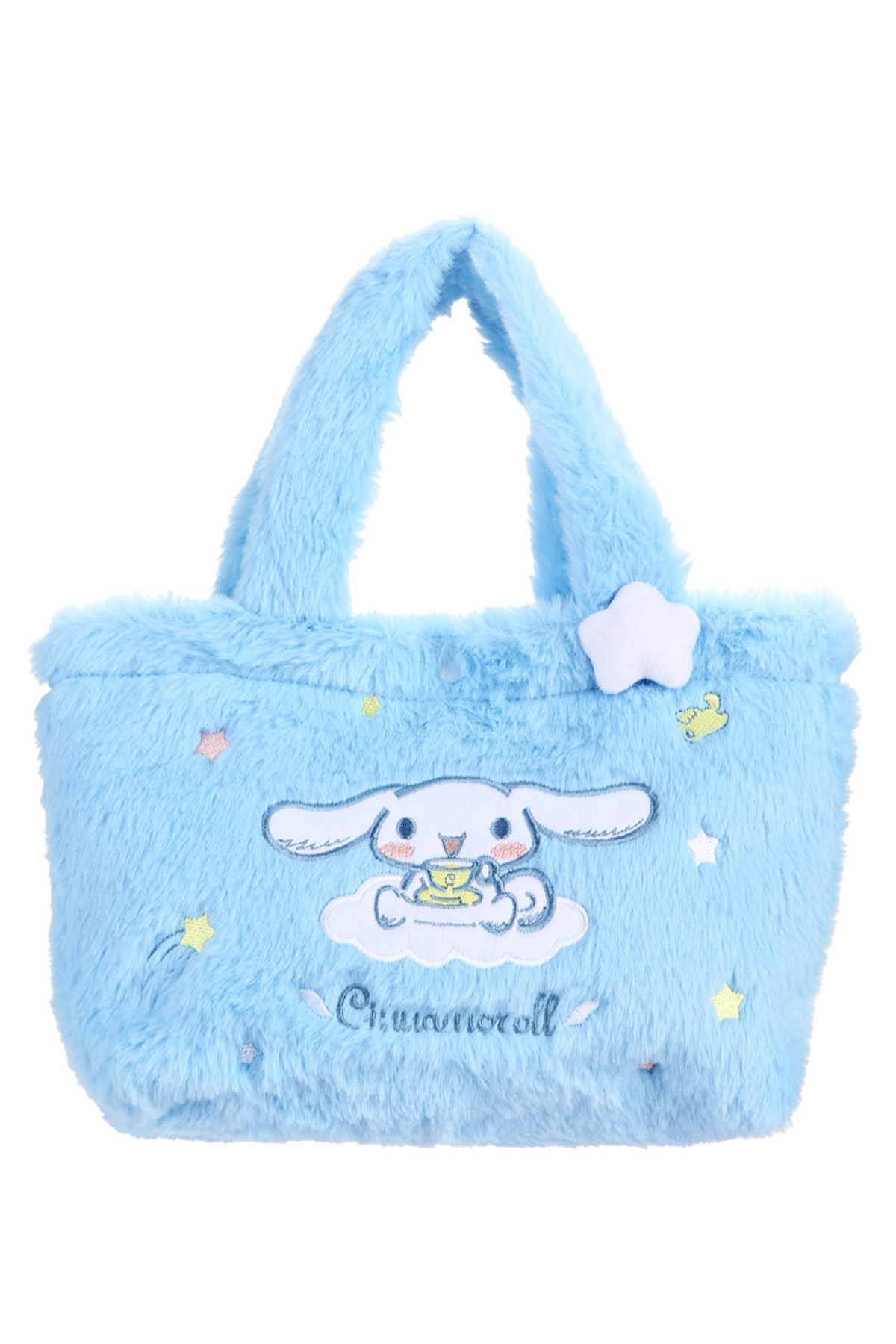 Sanrio Lisanslı Cinnamoroll Peluş Yiyecek Çantası