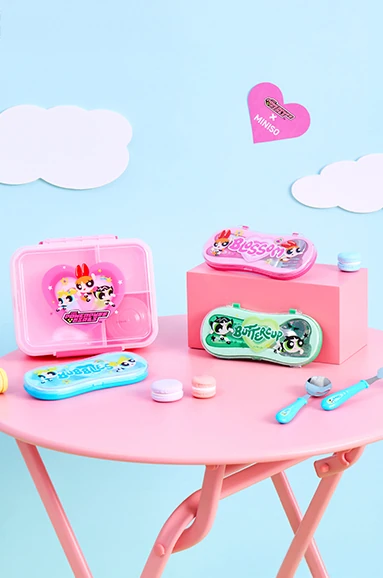 Powerpuff Girls Lisanslı Kutulu Çatal Kaşık Seti (Yeşil) (Outlet)