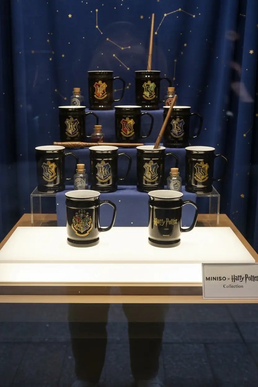 Harry Potter Lisanslı Seramik Kupa (490ml) - Siyah