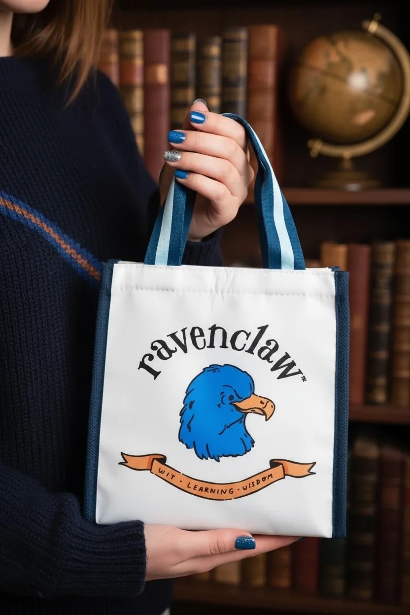 Harry Potter Lisanslı Yiyecek Çantası - Ravenclaw