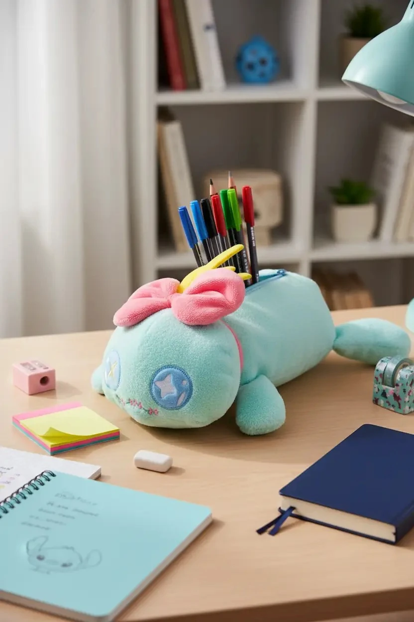 Disney Lilo & Stitch Lisanslı Peluş Kalemlik – Parti Serisi Yumuşak Tasarım