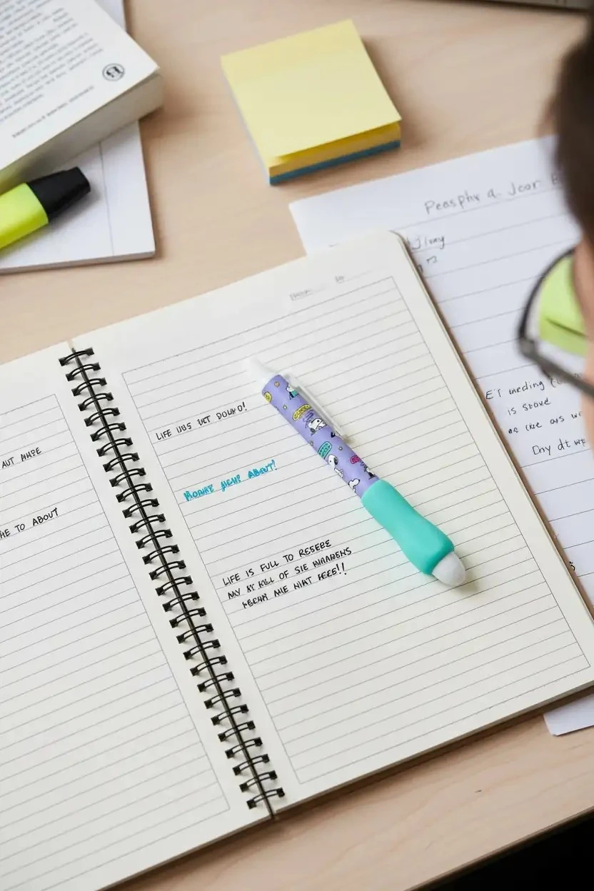 Snoopy Lisanslı Vintage Serisi Jel Kalem (0.5mm, Siyah)