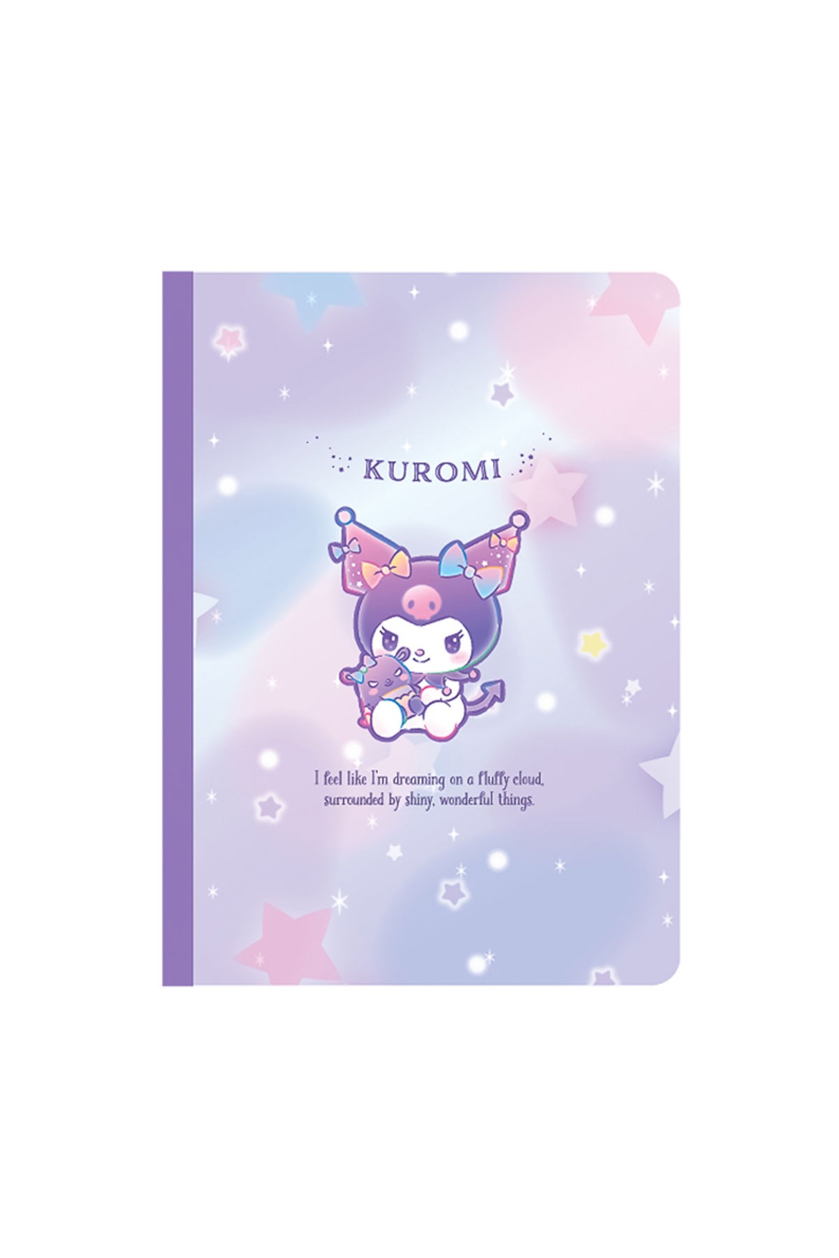 Sanrio Lisanslı Kuromi A5 Ciltli Defter (32 Yaprak) - Sevimli Kuromi'nin Renkli Dünyası