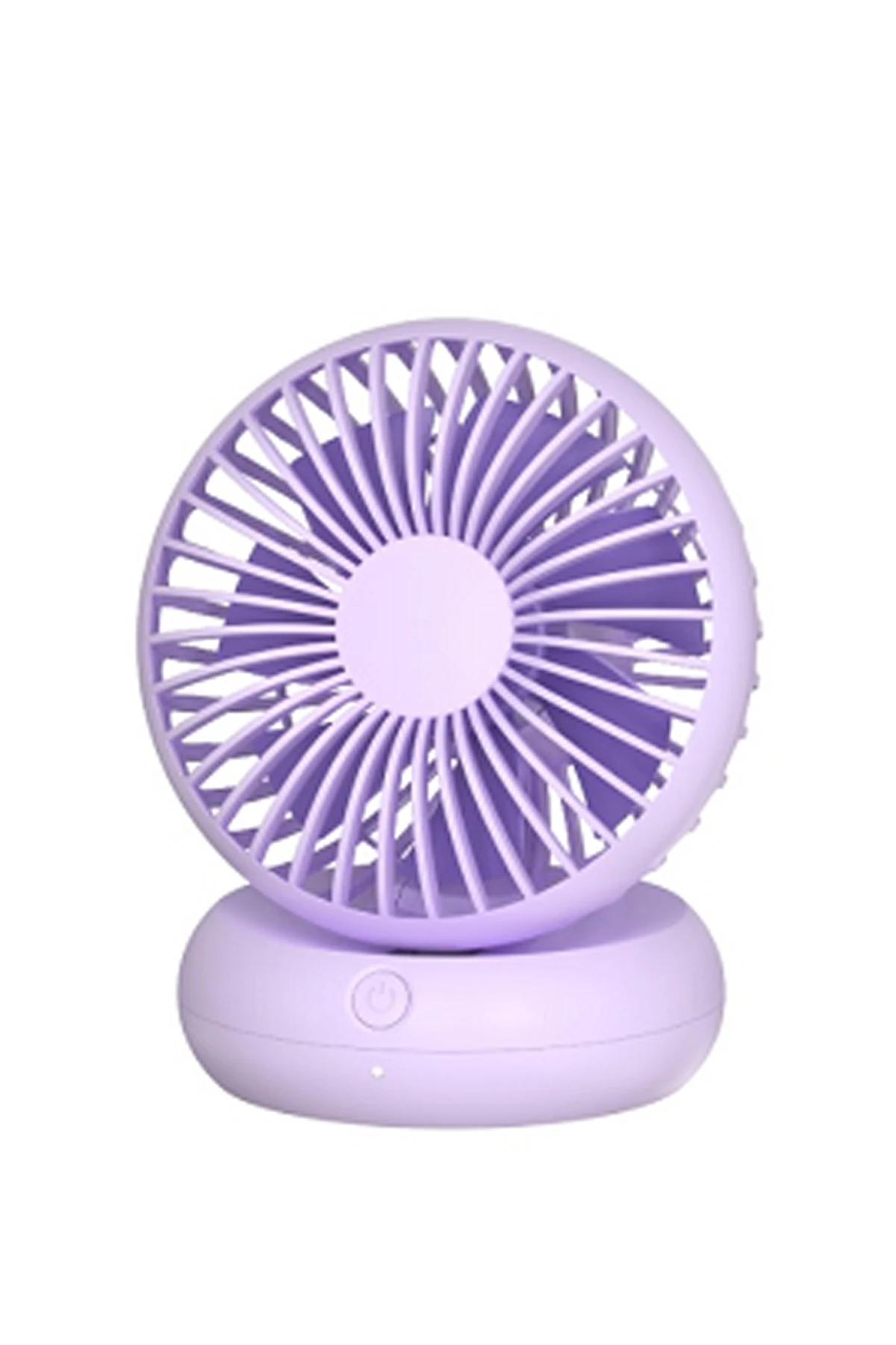 Soğutmalı Taşınabilir Masaüstü Fan (Mor)