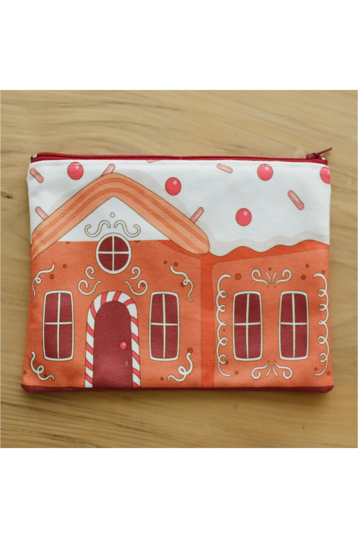 Gingerbread Kalemlik Kozmetik Çantası