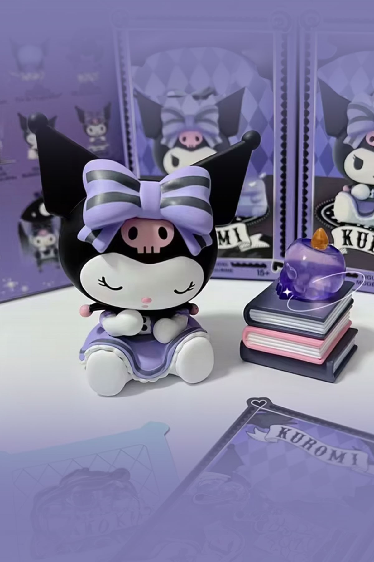 Sanrio Lisanslı Kuromi Şanslı Kehanet Serisi Sürpriz Figürlü Kutu Blind Box