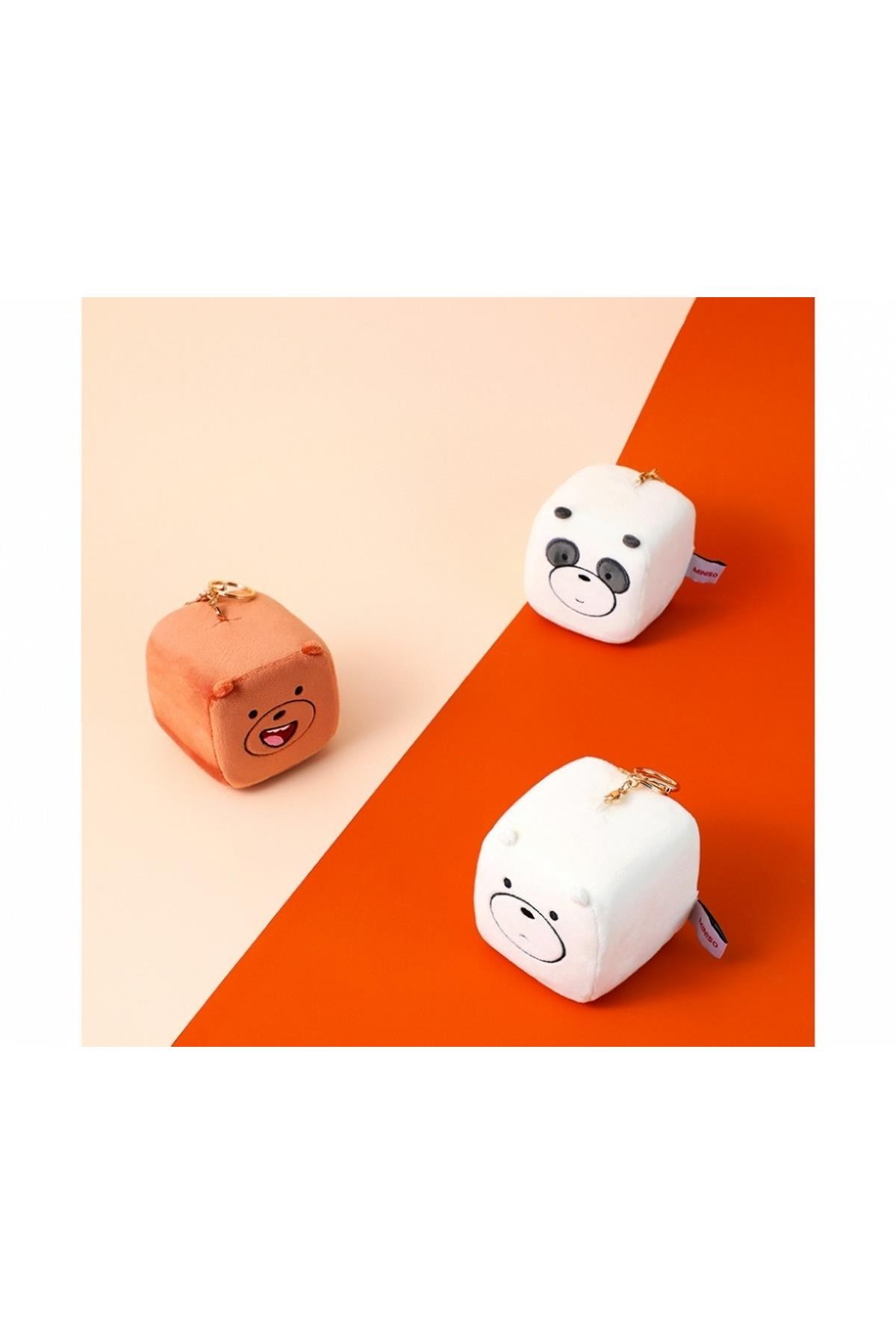 We Bare Bears Oyuncak Küp Anahtarlık (Grizzly)