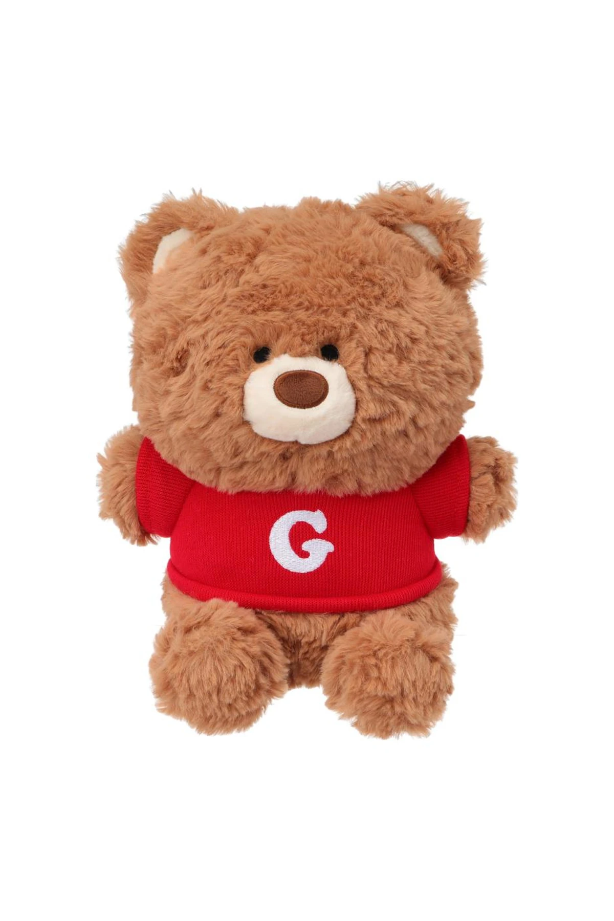 Miniso Lisanslı Gift Bear Chubby Oturan Peluş Oyuncak – Yumuşak 25 Cm
