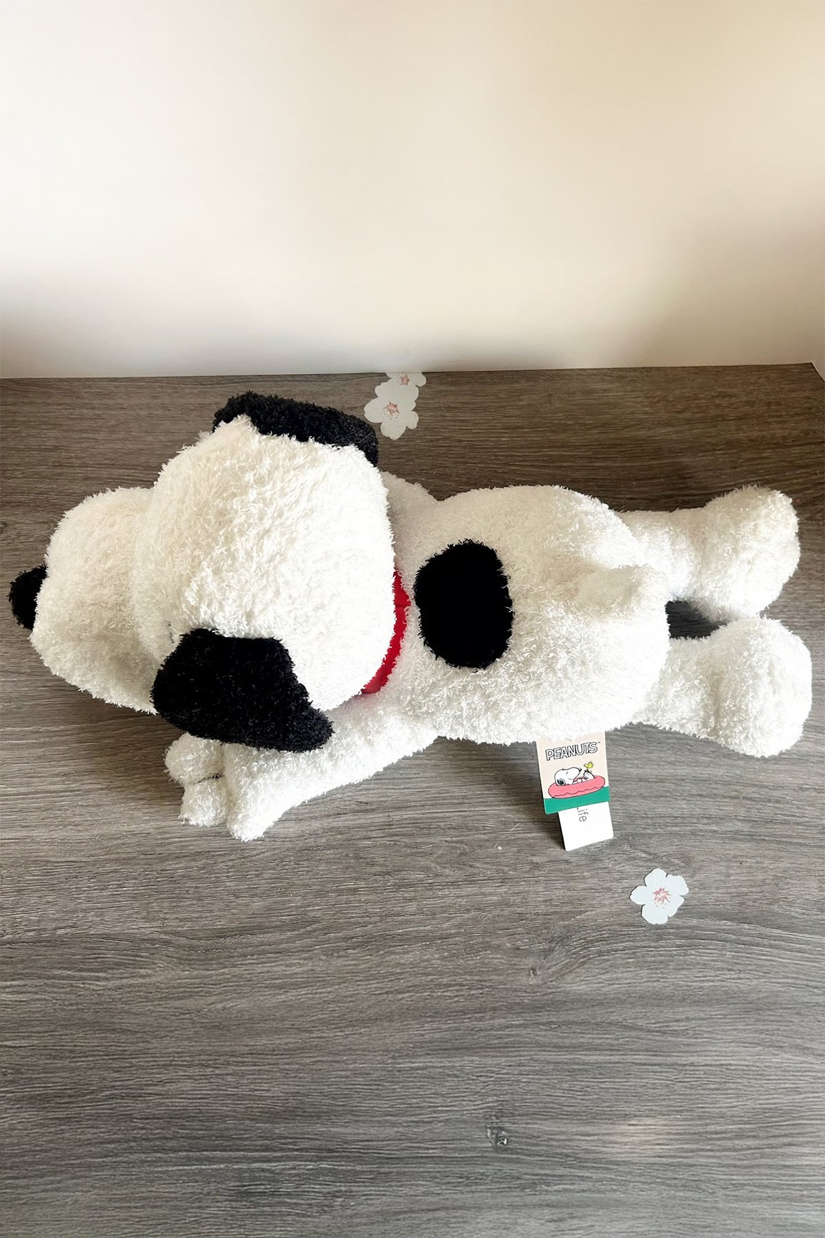 Snoopy Lisanslı Seyahat Serisi Yatan Snoopy Peluş Oyuncak