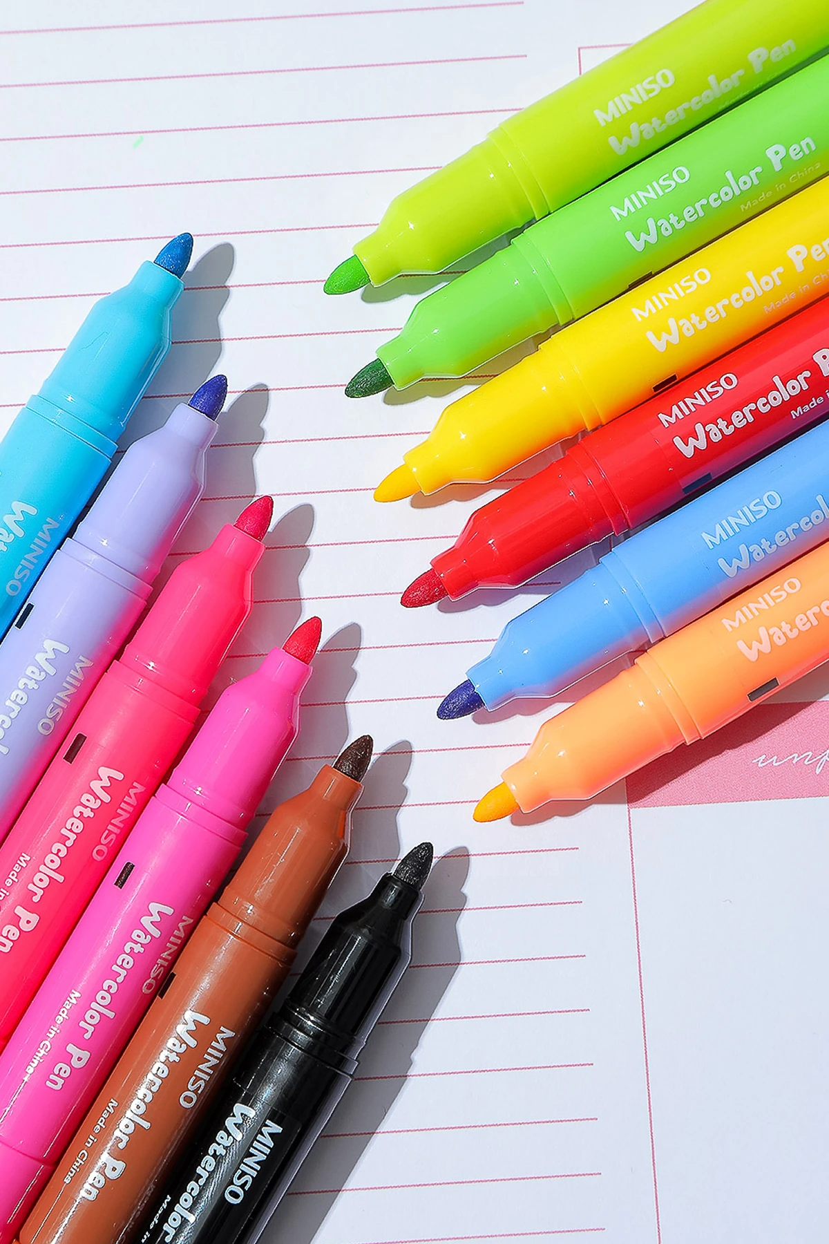 24 Renkli Sulu Boya Kalemi