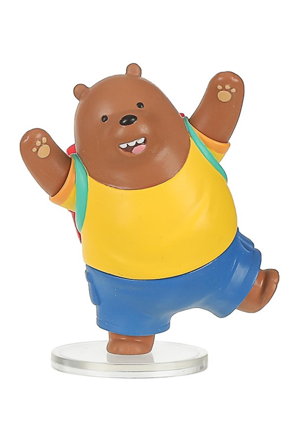 We Bare Bears Lisanslı Seyahat Temalı Sürpriz Mini Figür 6,5Cm