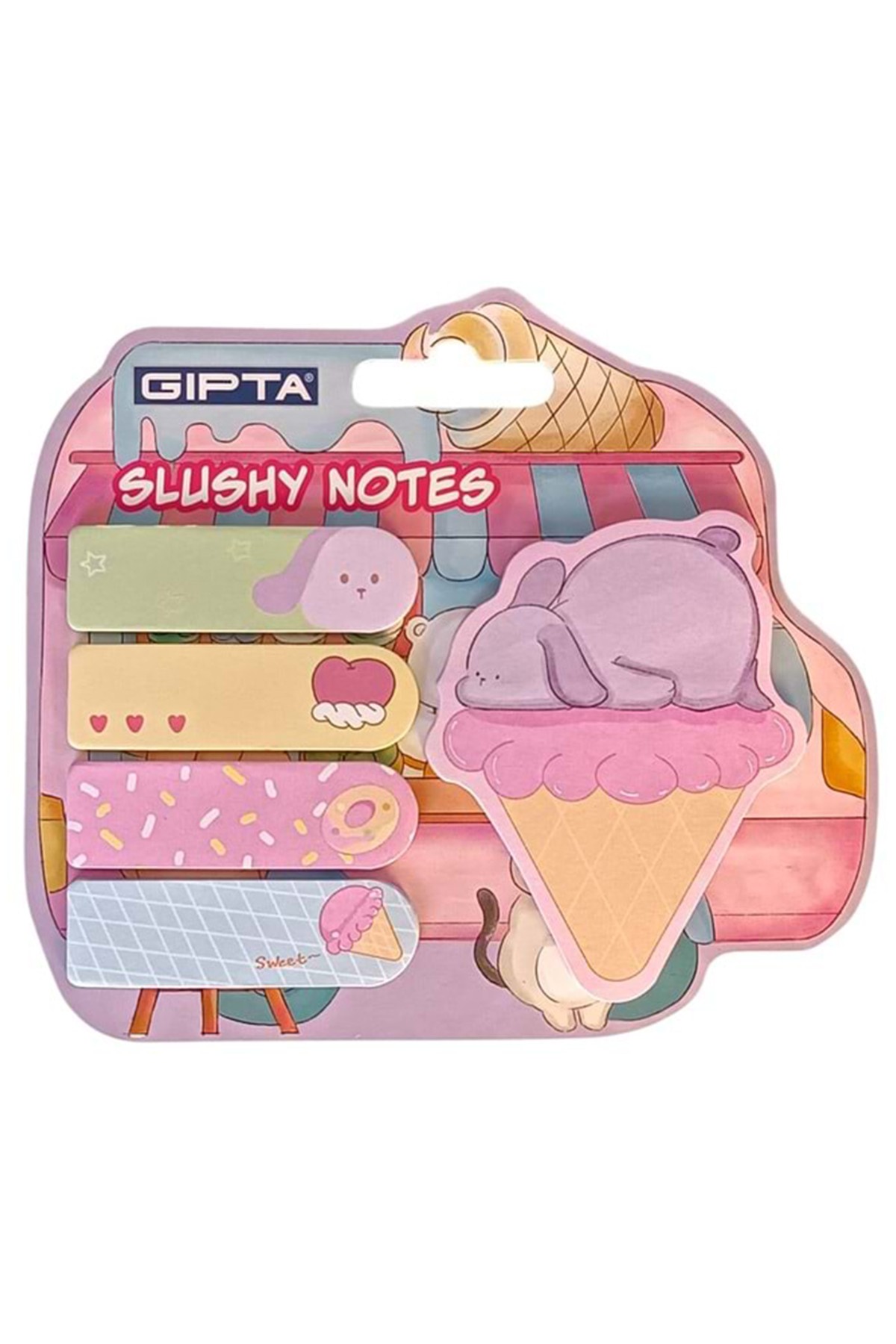 Gıpta Yapışkanlı Not Kağıdı Slushy Notes 20 Yp.