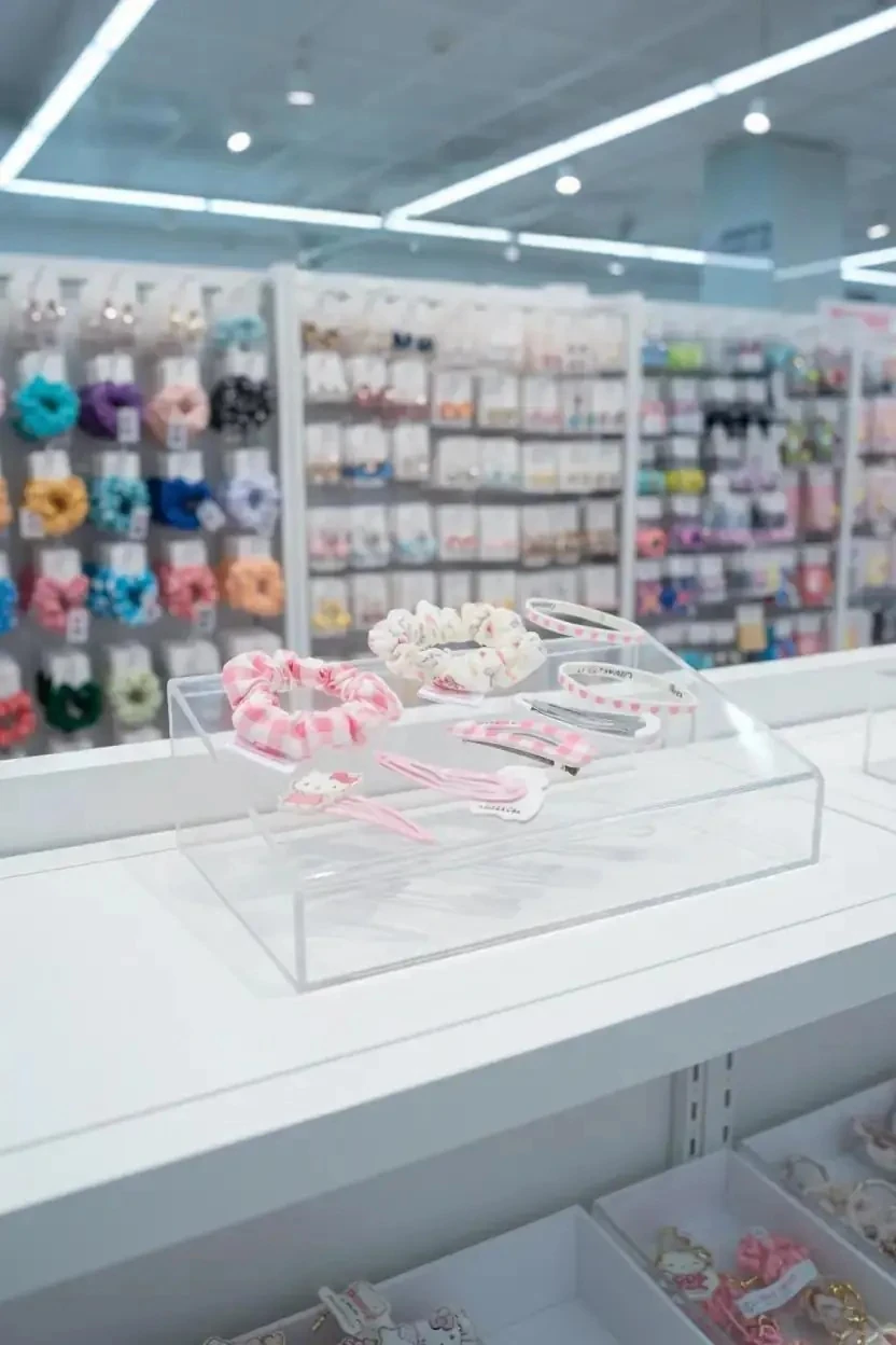 Sanrio Lisanslı Saç Toka Seti (8 adet)- Hello Kitty