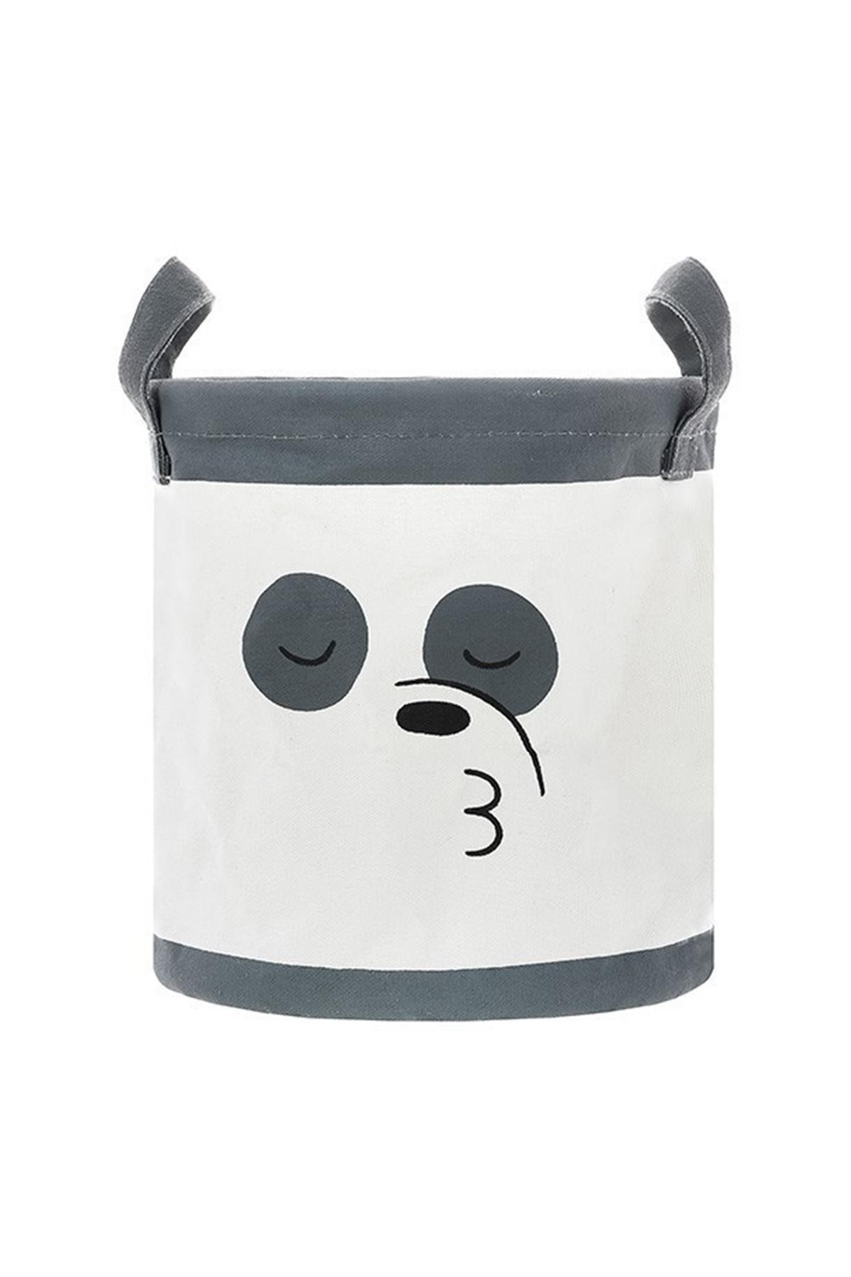 We Bare Bears Küçük Depolama Kovası -Panda