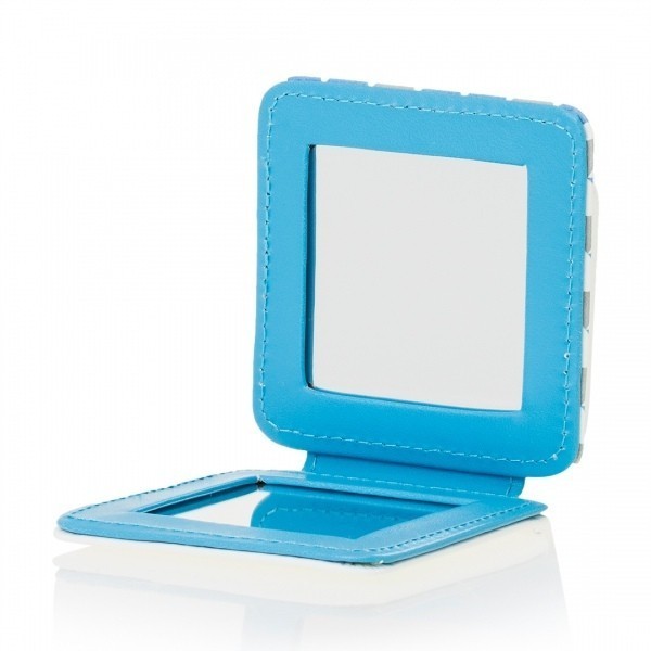 Mavi Beyaz Cep Aynası