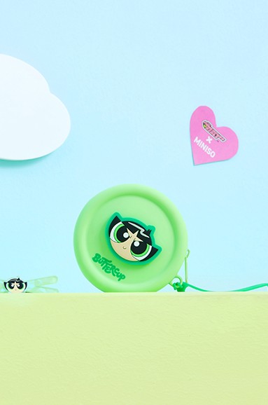 Powerpuff Girls Lisanslı Silikon Bozuk Para Çantası - Buttercup