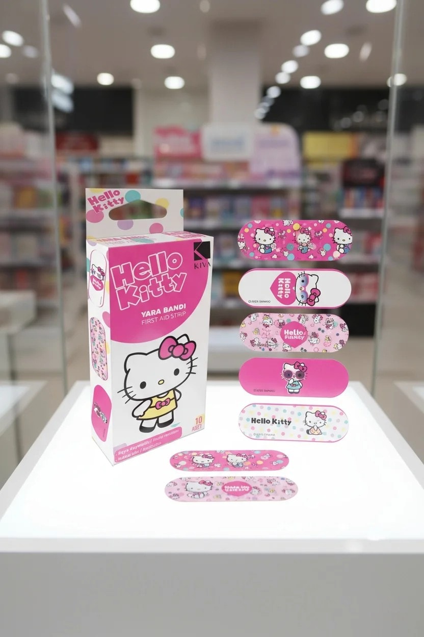 Hello Kitty Yara Bandı 10'lu