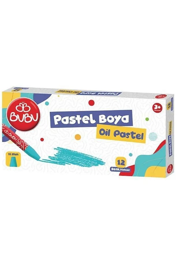 Bu-Bu Pastel Boya 12 Renk