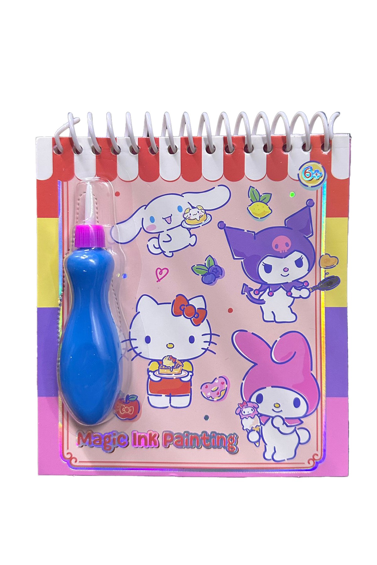 Sanrio Lisanslı Tatlı Serisi Sihirli Mürekkep Boyama Seti