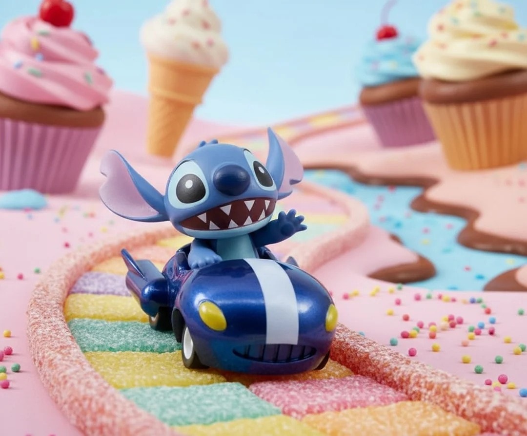 Yume Zoom Hero Stitch Çek Bırak Araba Figür