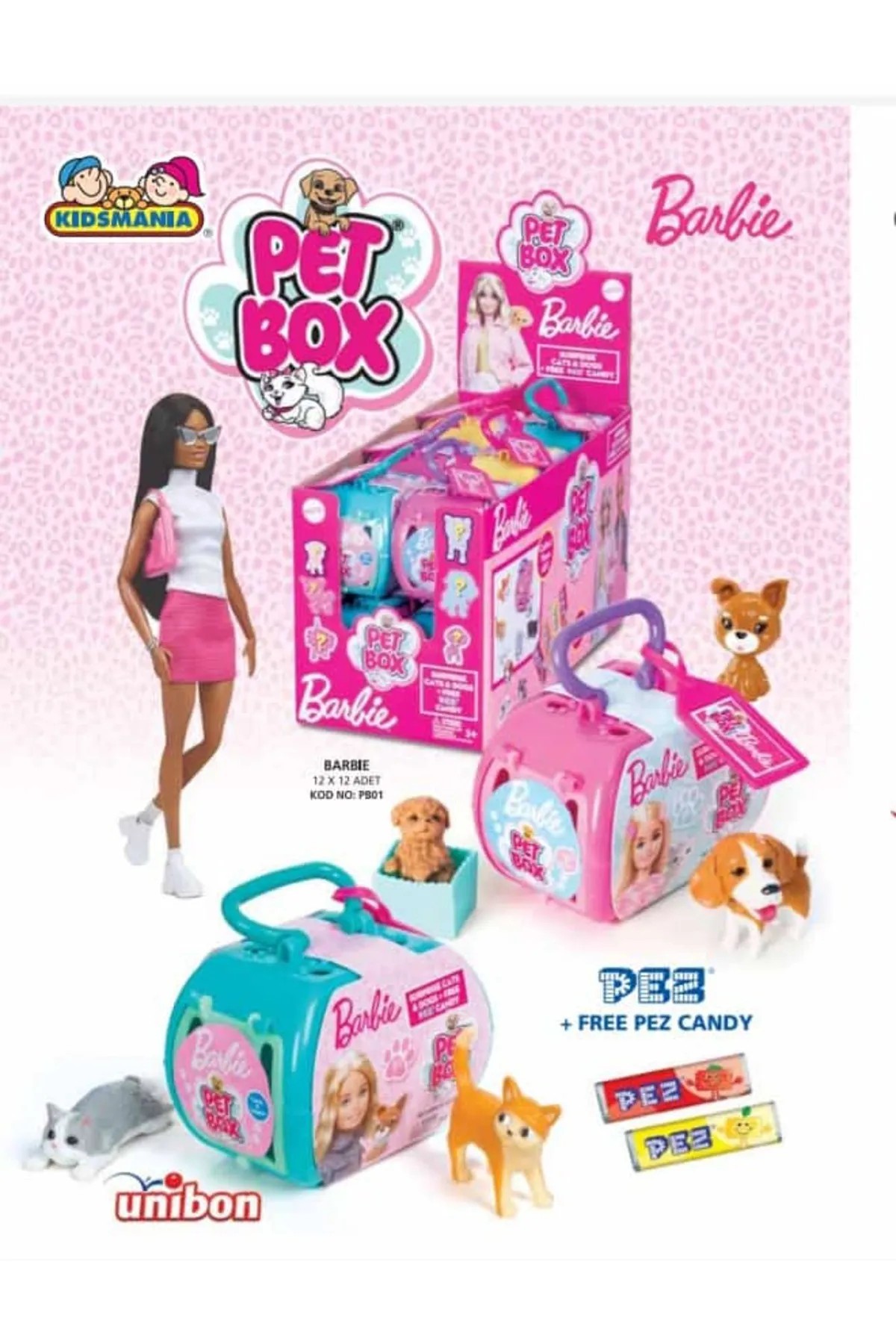 Barbie Lisanslı Petbox