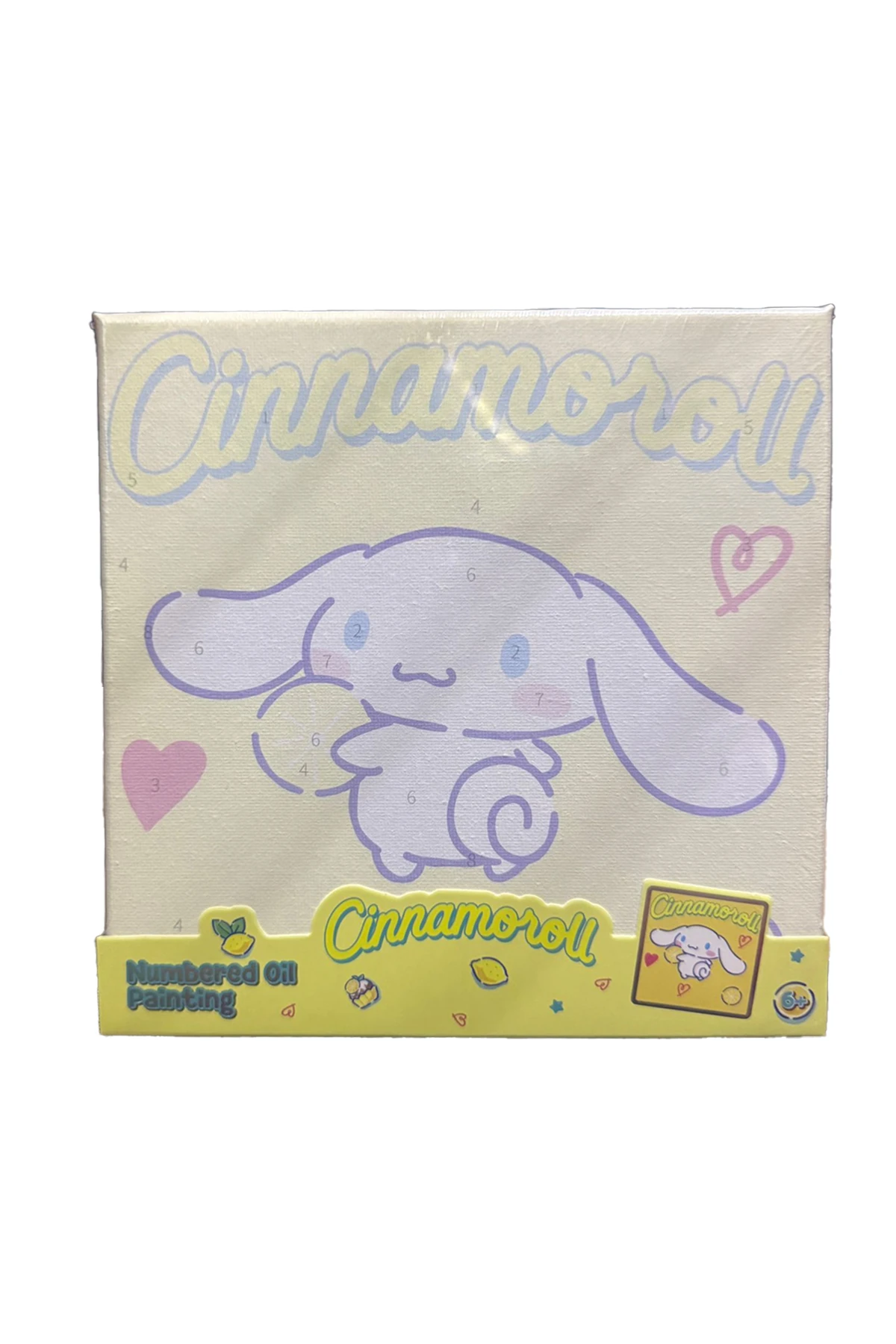 Sanrio Lisanslı Tatlı Koleksiyonu Numaralı Yağlıboya Tablo