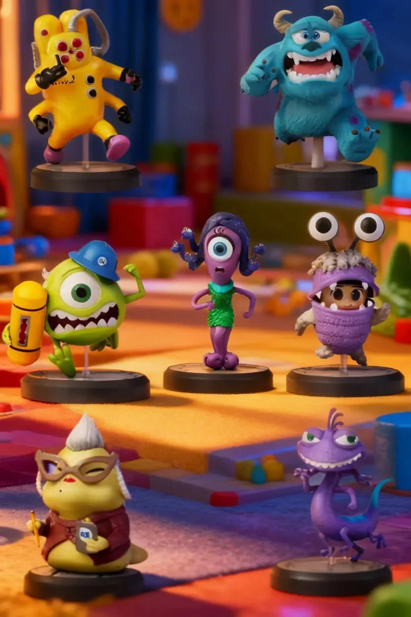 Disney Lisanslı Sevimli Canavarlar Serisi Sürpriz Kutu Figür – Blind Box